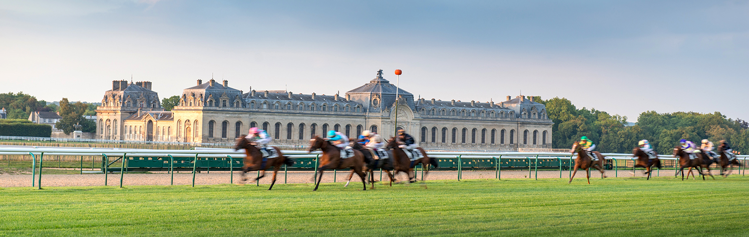 Course de galop  Chantilly